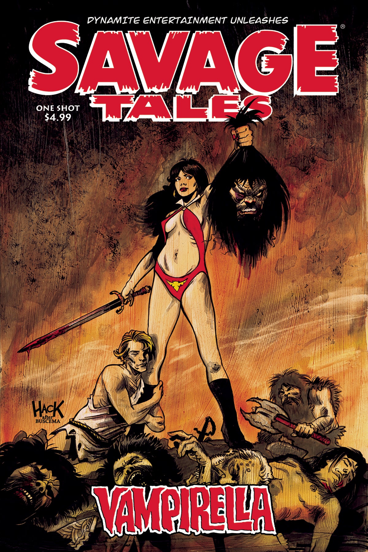 SAVAGE TALES VAMPIRELLA ONE SHOT #1 COVER