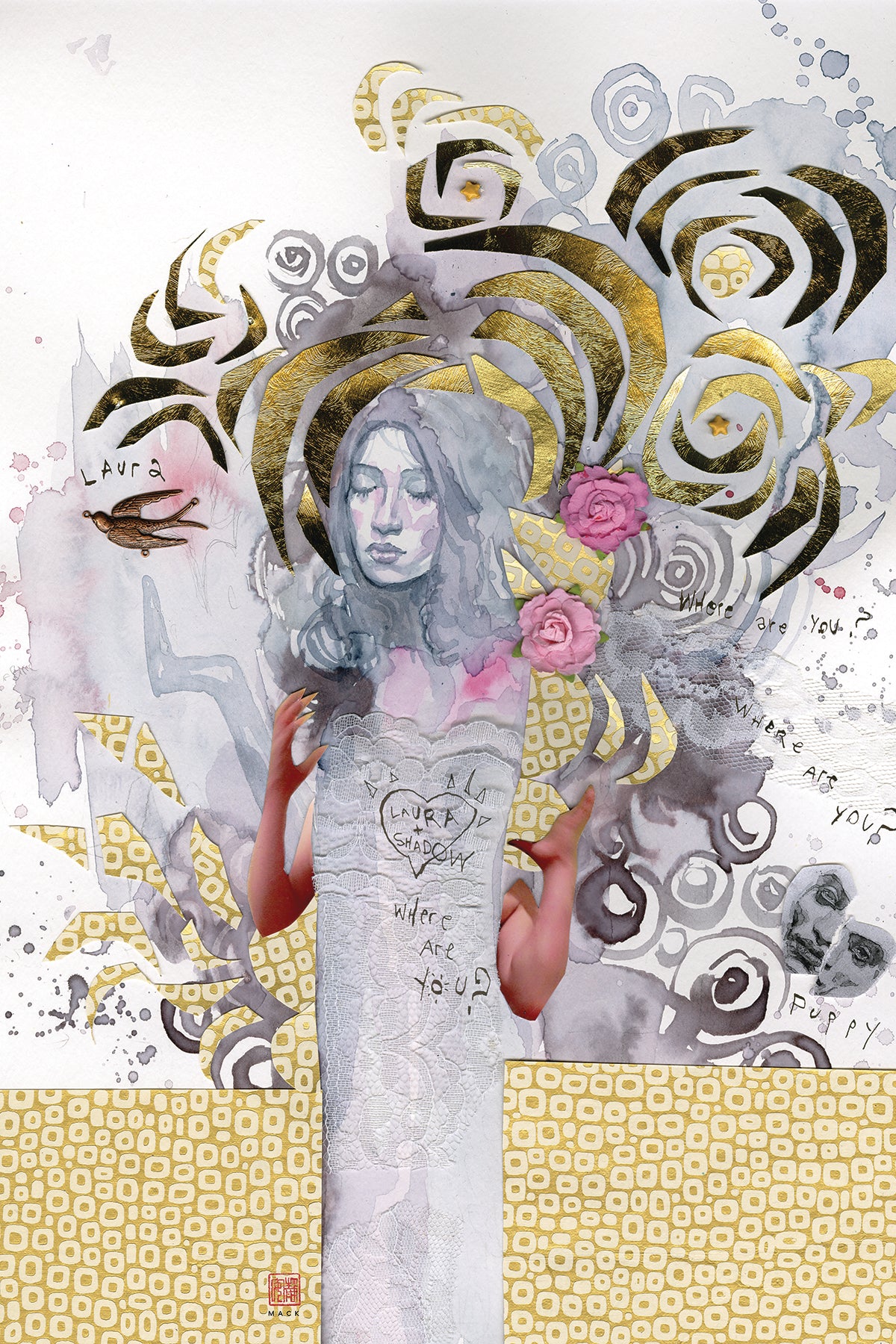NEIL GAIMAN AMERICAN GODS MY AINSEL #3 VAR DAVID MACK CVR COVER
