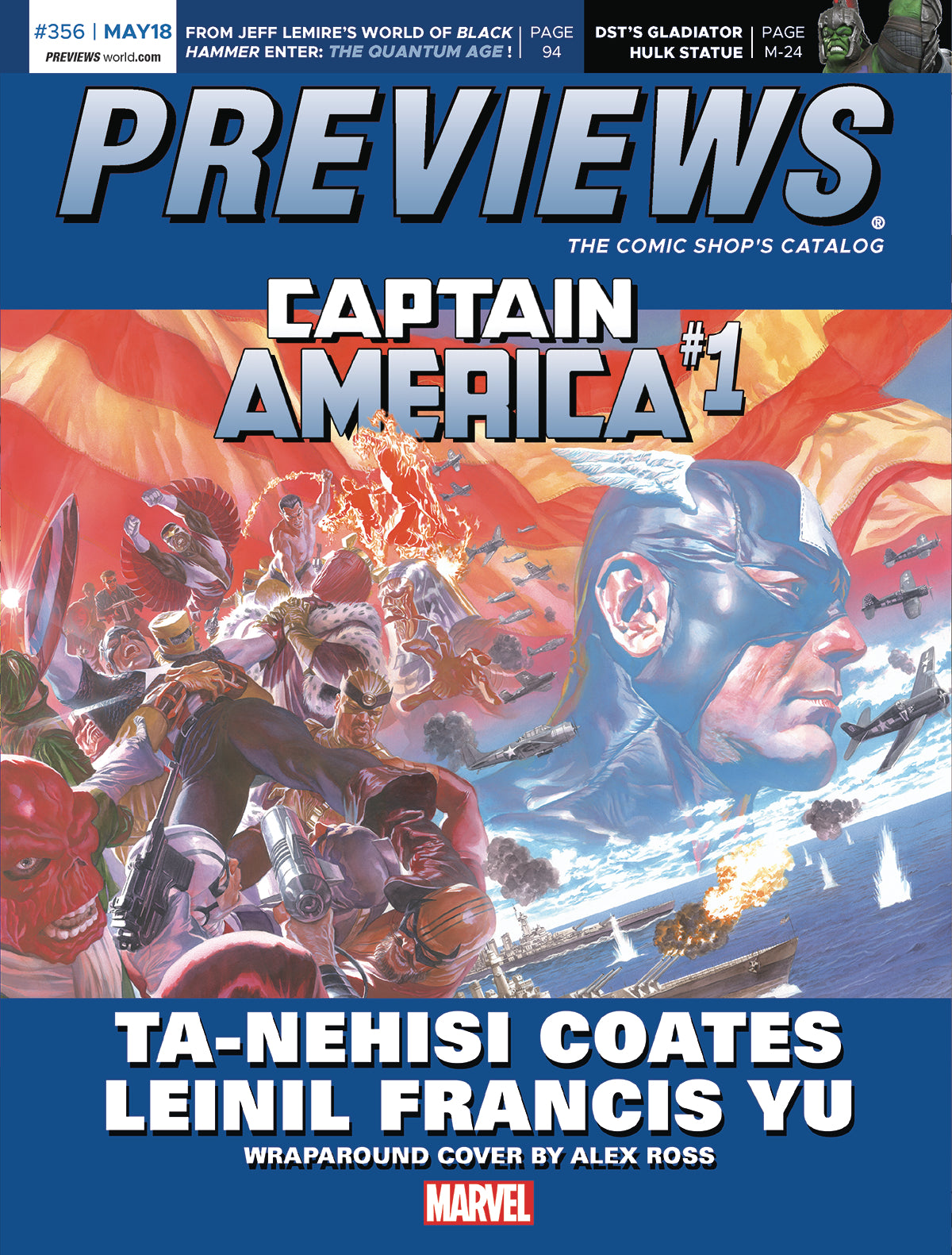 PREVIEWS #356 MAY 2018 COVER