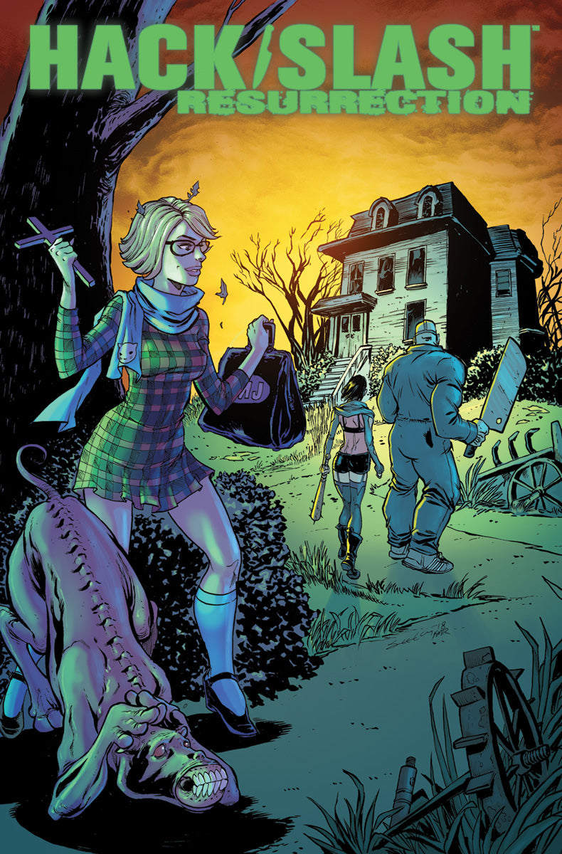 HACK SLASH RESURRECTION #7 CVR A SEELEY (MR) COVER