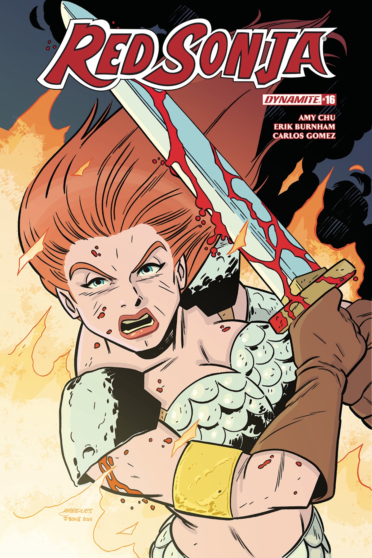 RED SONJA #17 CVR E MARQUES EXC SUBSCRIPTION VAR COVER