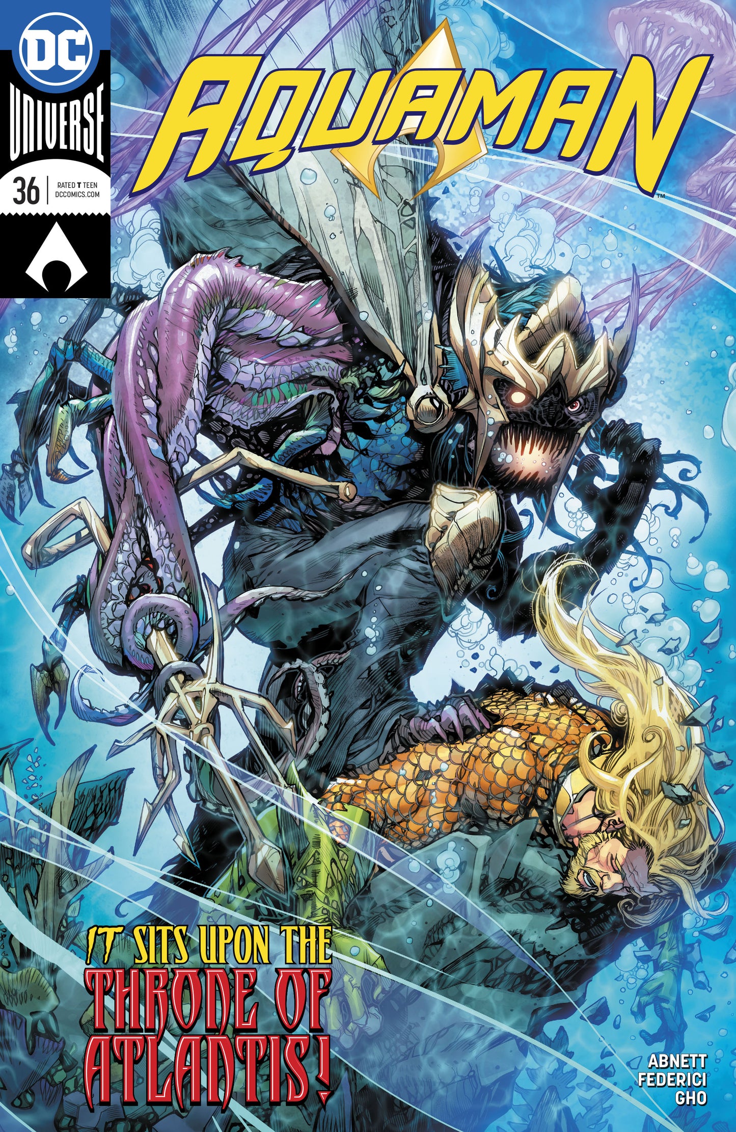 AQUAMAN #36 COVER