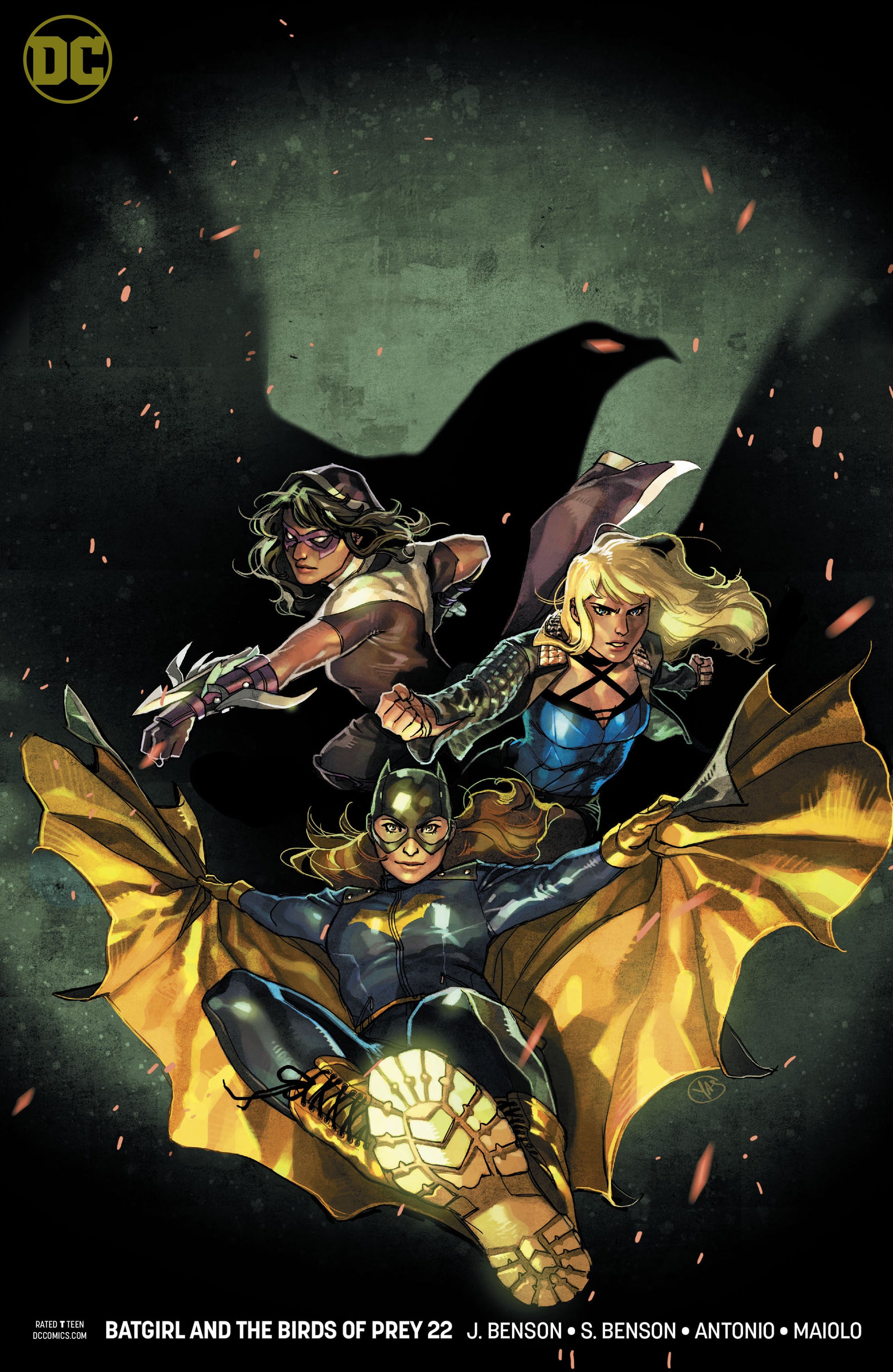 BATGIRL AND THE BIRDS OF PREY #22 VAR ED COVER