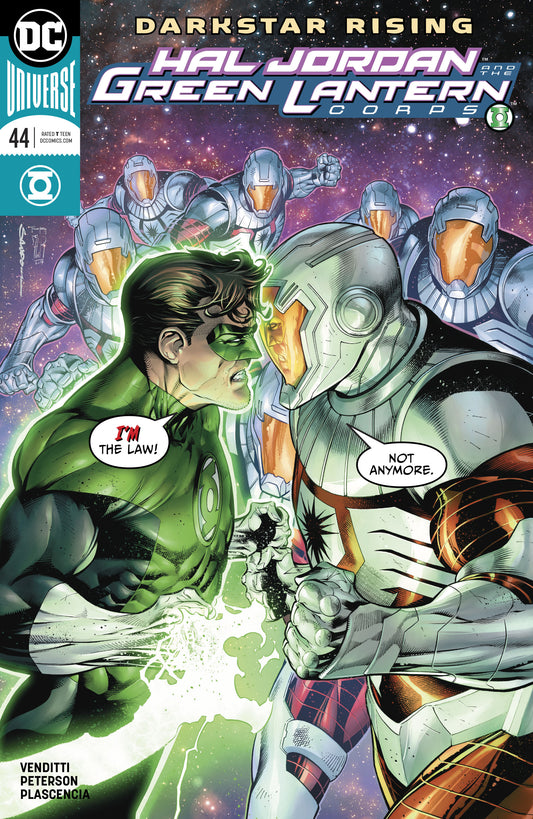 HAL JORDAN AND THE GREEN LANTERN CORPS #44 COVER