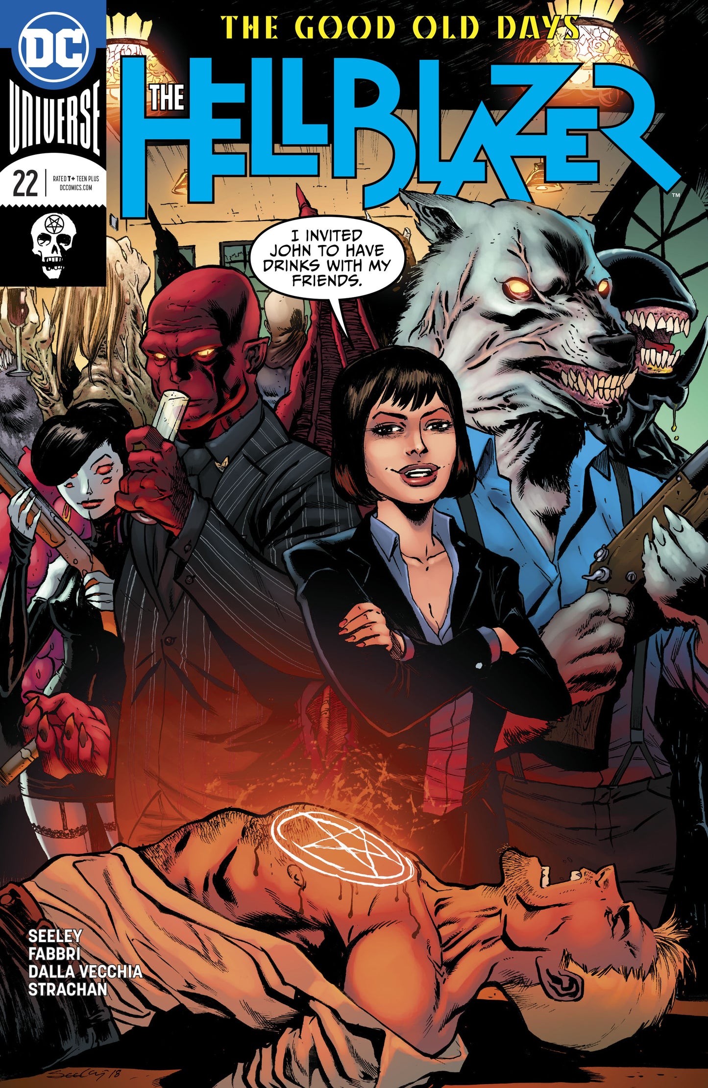 HELLBLAZER #22 COVER