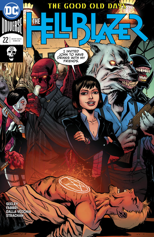 HELLBLAZER #22 COVER
