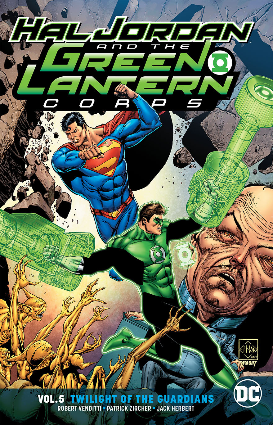 HAL JORDAN & THE GLC TP VOL 05 TWILIGHT OT GUARDIANS REBIRTH COVER