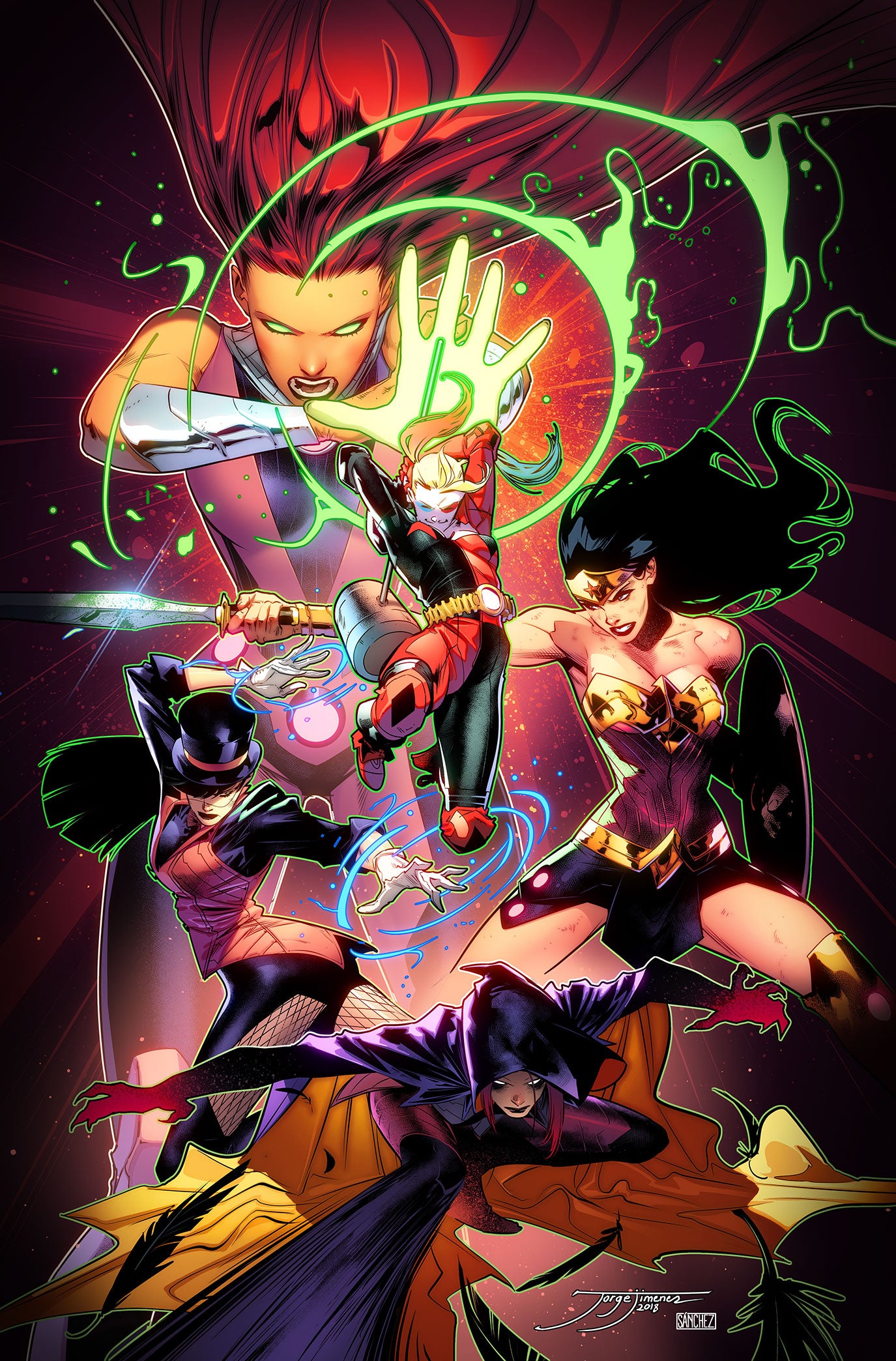 DC NATION #0 JLA VAR ED COVER