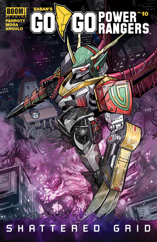 GO GO POWER RANGERS #10 MAIN & MIX SG COVER