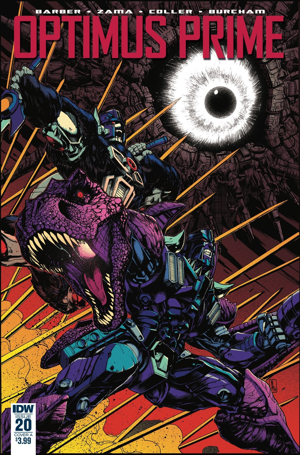 OPTIMUS PRIME #20 CVR A ZAMA COVER