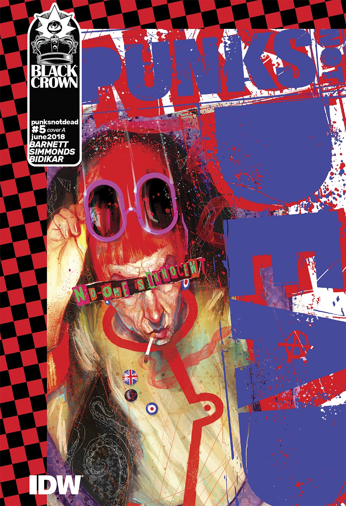 PUNKS NOT DEAD #5 CVR A SIMMONDS COVER