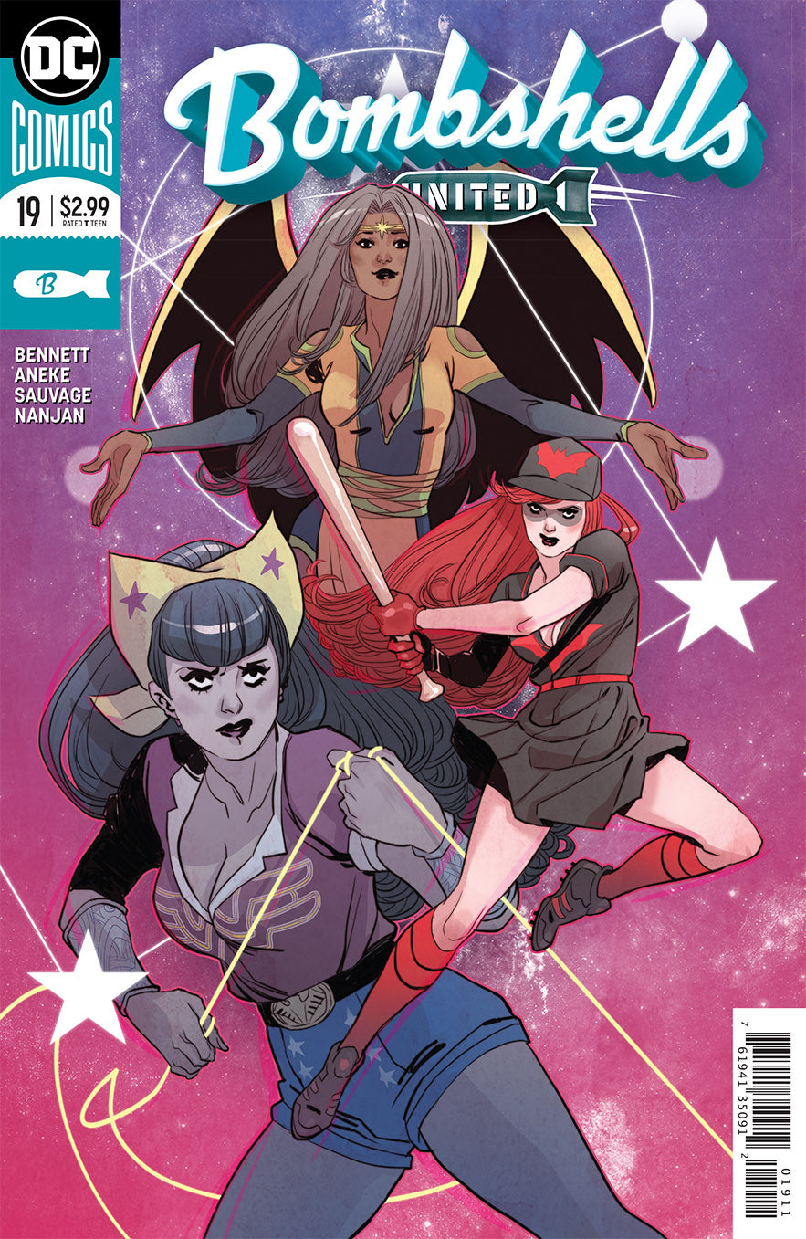 BOMBSHELLS UNITED #19 COVER