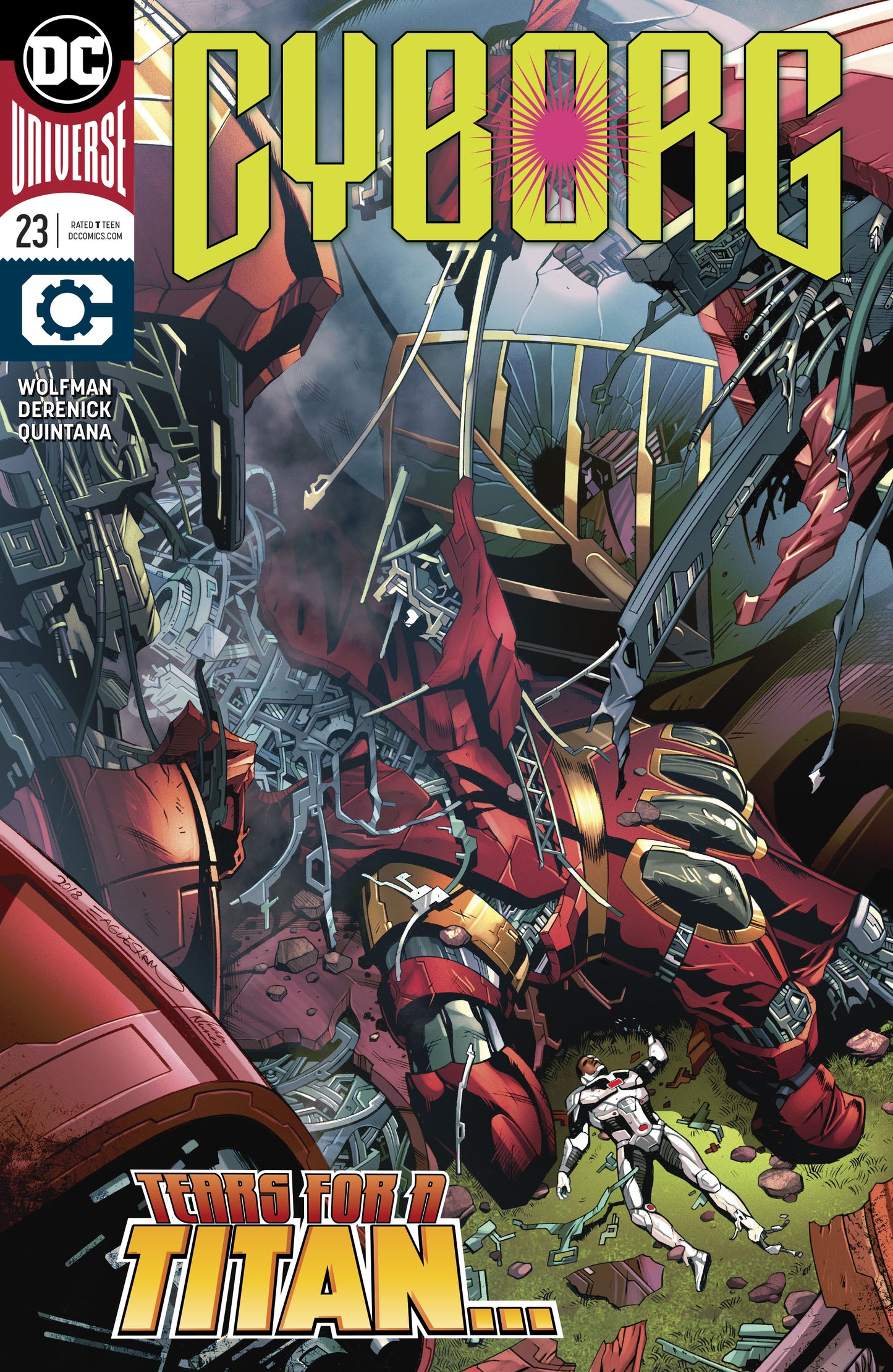 CYBORG #23 COVER