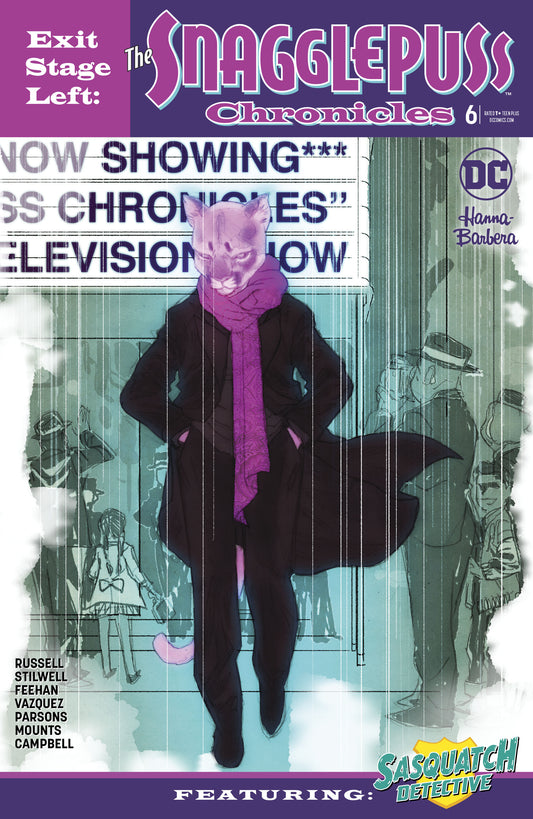 EXIT STAGE LEFT THE SNAGGLEPUSS CHRONICLES #6 (OF 6) COVER