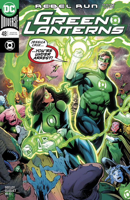 GREEN LANTERNS #48 COVER