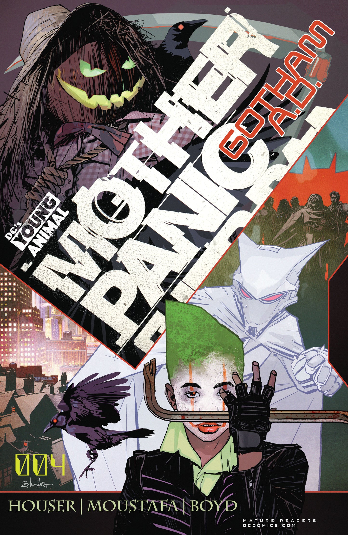 MOTHER PANIC GOTHAM A D #4 (MR) COVER