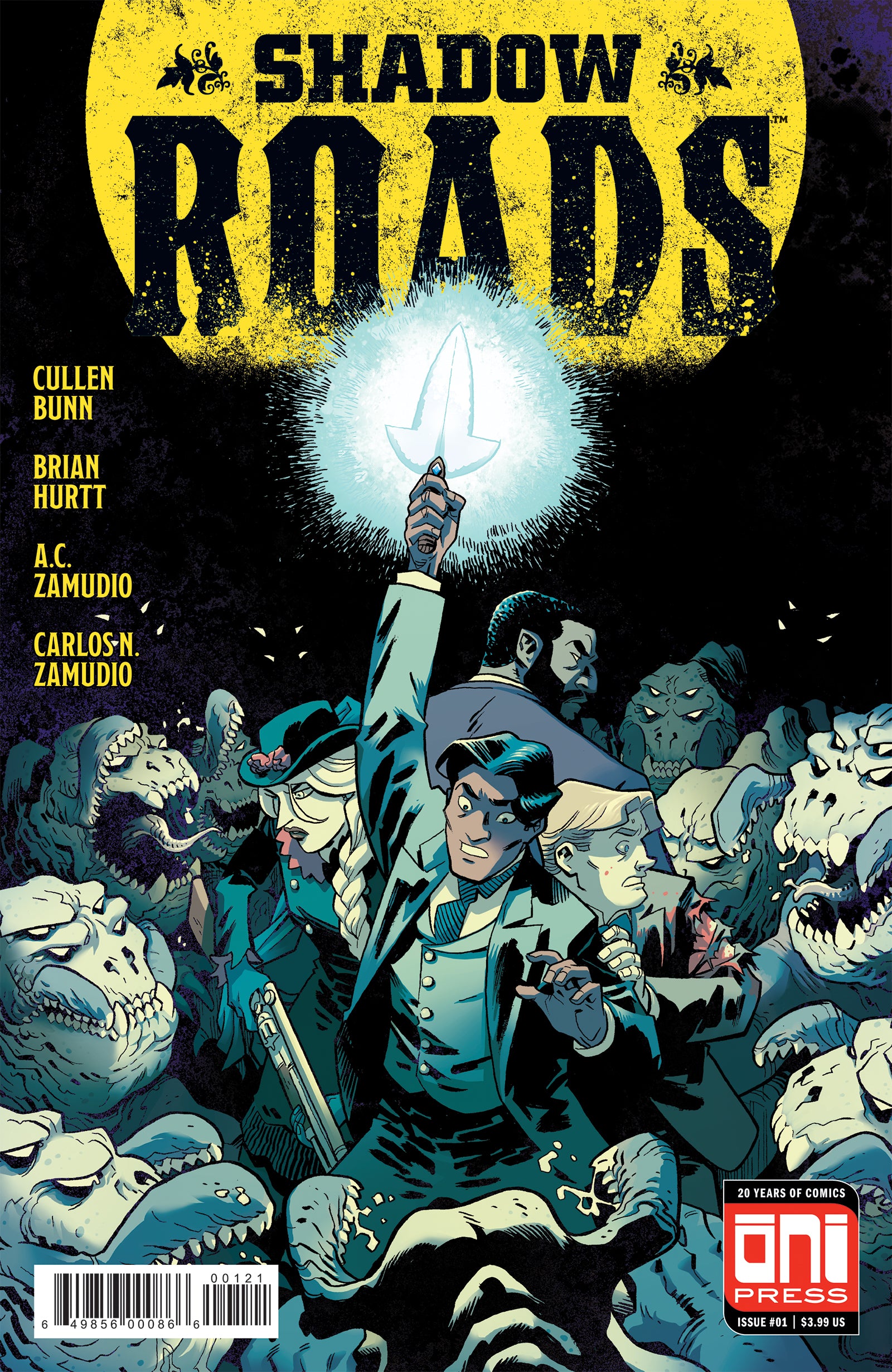 SHADOW ROADS #1 CVR B HURTT VAR COVER