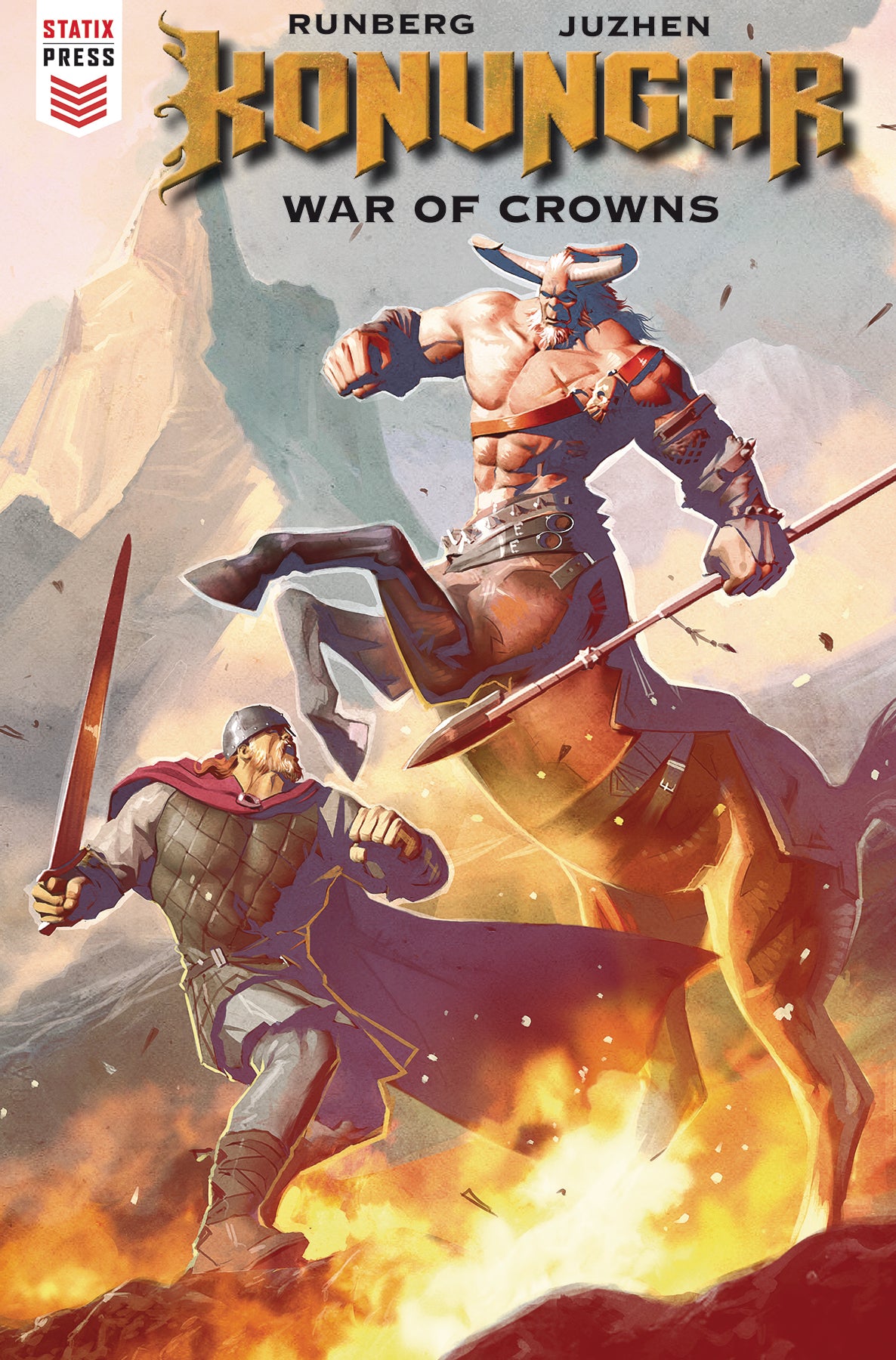 KONUNGAR WAR OF CROWNS #1 CVRA RONALD COVER