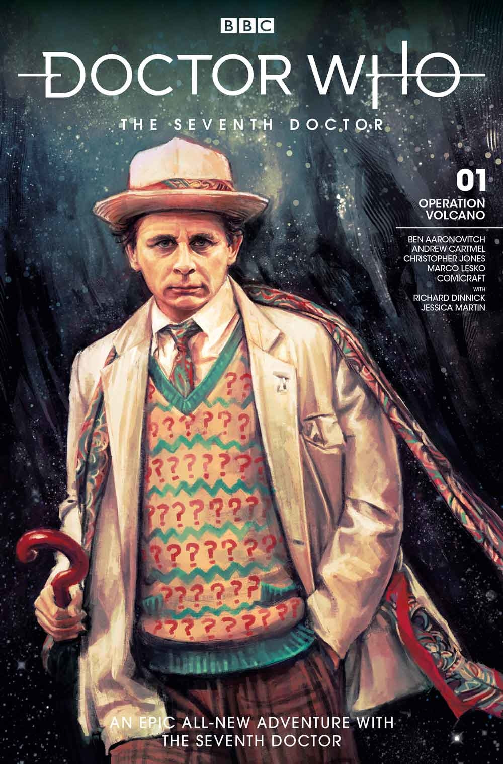 DOCTOR WHO 7TH #1 (OF 4) CVR A ZHANG COVER