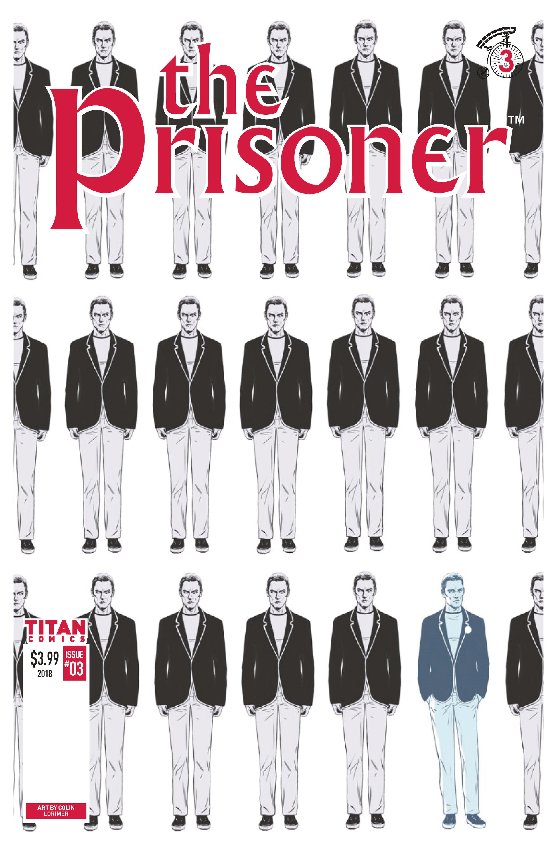 PRISONER #3 (OF 4) CVR A LORIMER COVER
