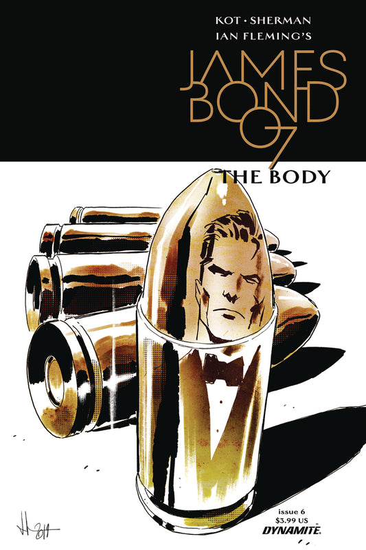 JAMES BOND THE BODY #6 (OF 6) CVR A CASALANGUIDA COVER