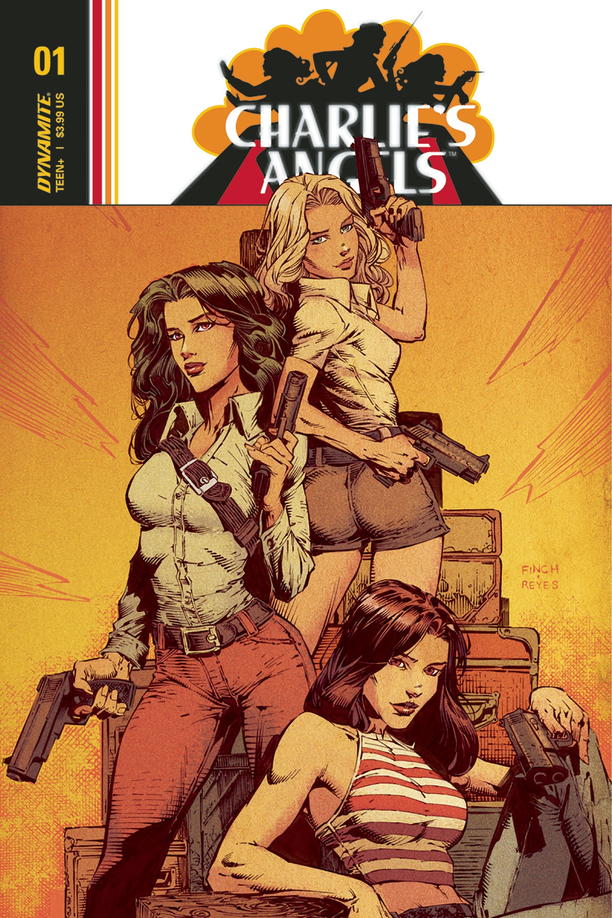 CHARLIES ANGELS #1 CVR A FINCH COVER