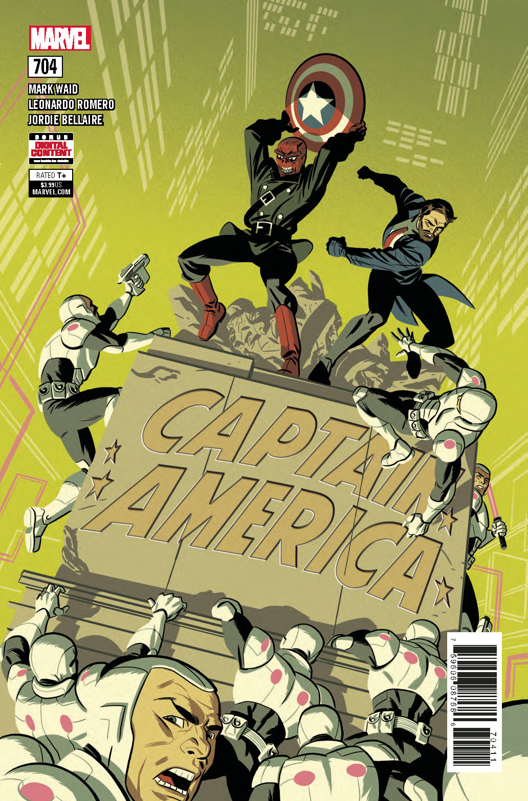 CAPTAIN AMERICA #704 COVER