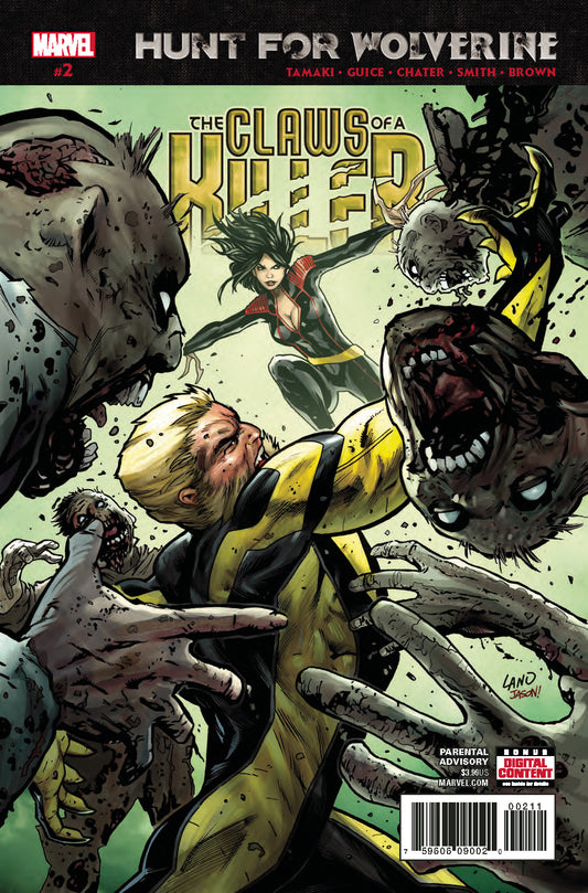 HUNT FOR WOLVERINE CLAWS OF KILLER #2 (OF 4) COVER