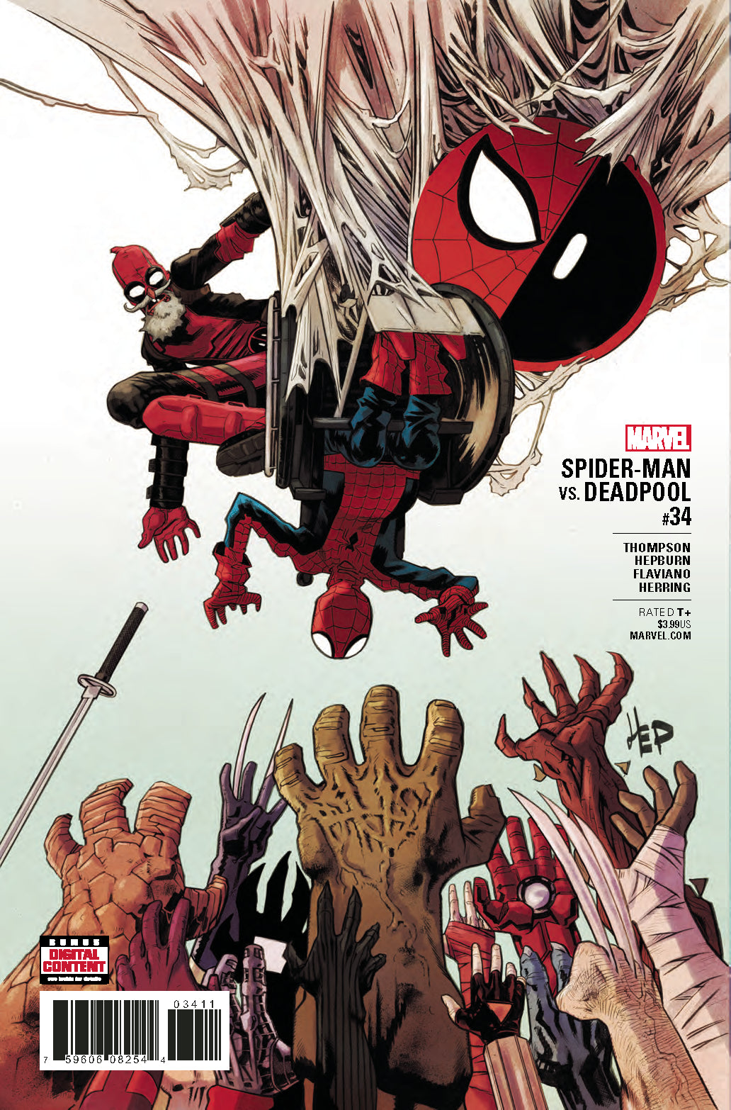 SPIDER-MAN DEADPOOL #34 COVER