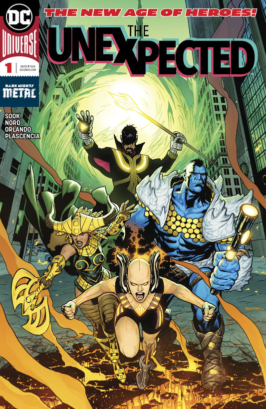 UNEXPECTED #1 COVER