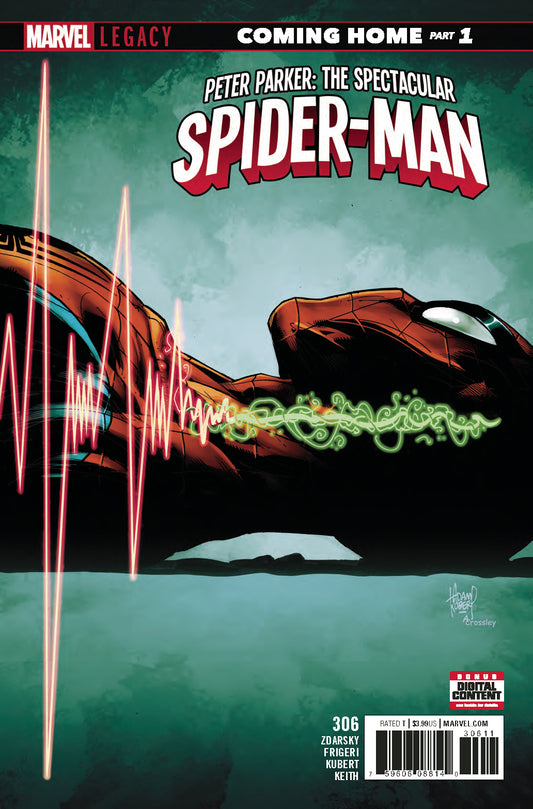 PETER PARKER SPECTACULAR SPIDER-MAN #306 COVER