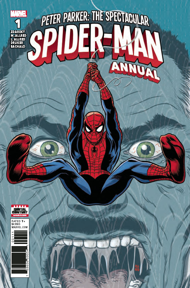 PETER PARKER SPECTACULAR SPIDER-MAN ANNUAL #1 COVER