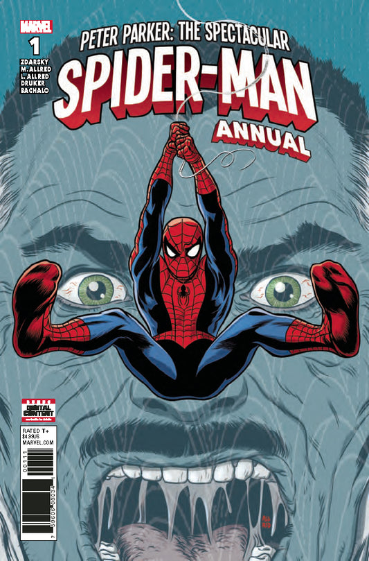 PETER PARKER SPECTACULAR SPIDER-MAN ANNUAL #1 COVER