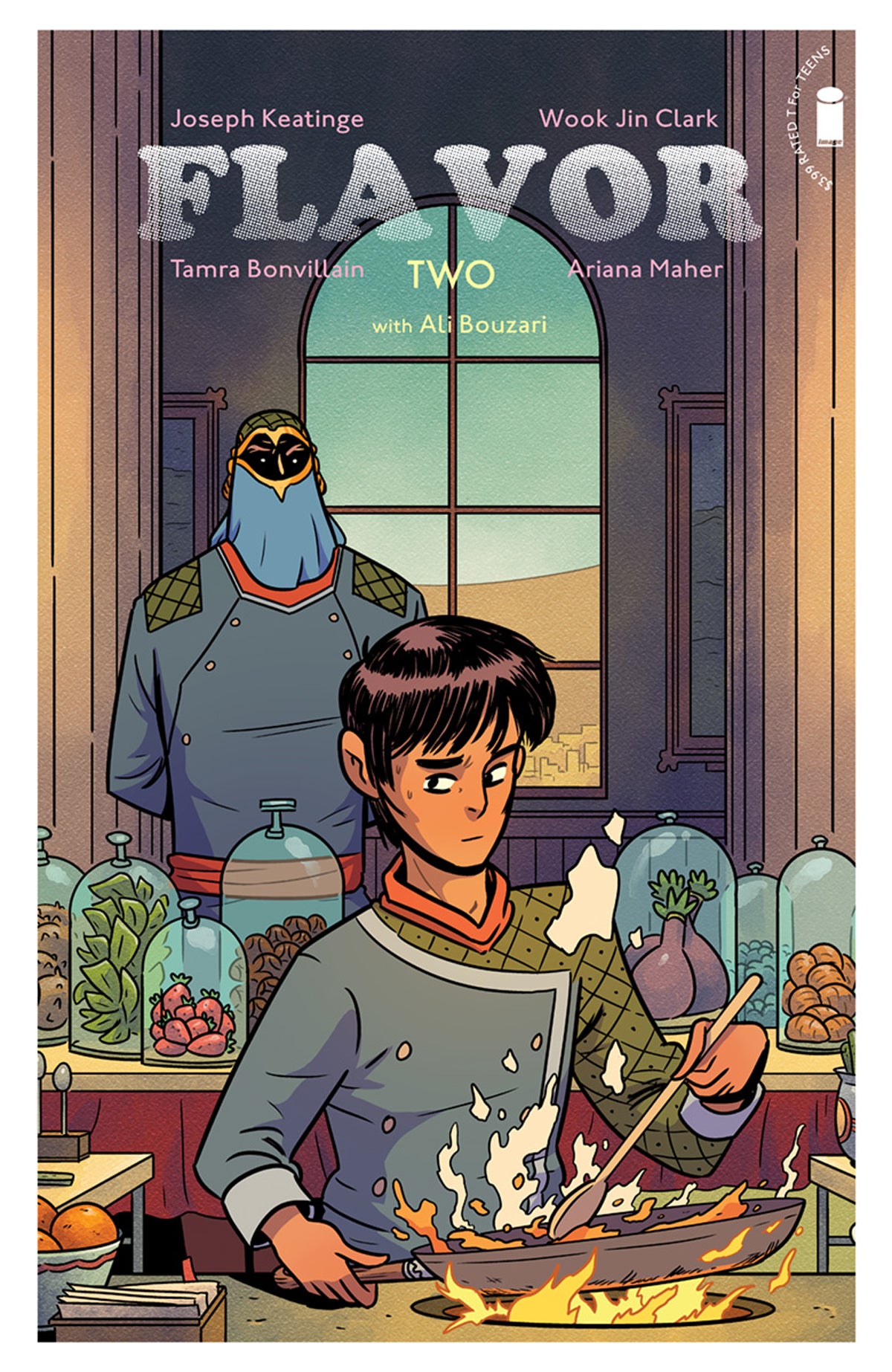 FLAVOR #2 CVR A CLARK & BONVILLAIN COVER