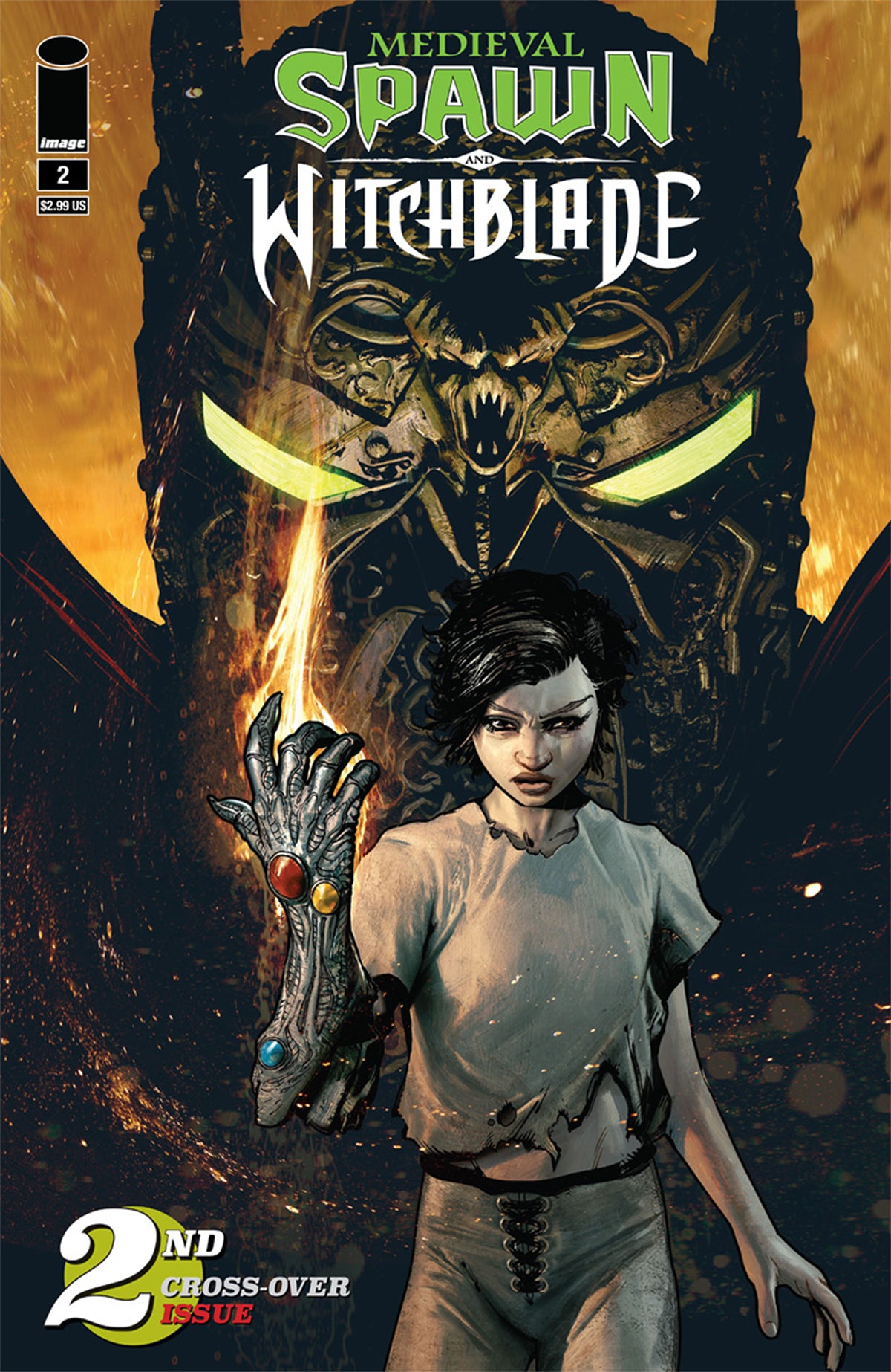 MEDIEVAL SPAWN WITCHBLADE #2 (OF 4) CVR A HABERLIN COVER