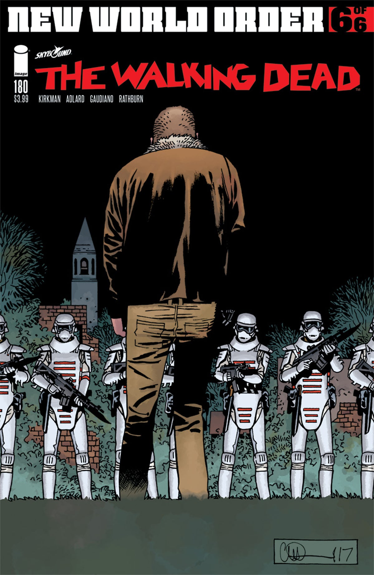 WALKING DEAD #180 CVR A ADLARD & STEWART (MR) COVER