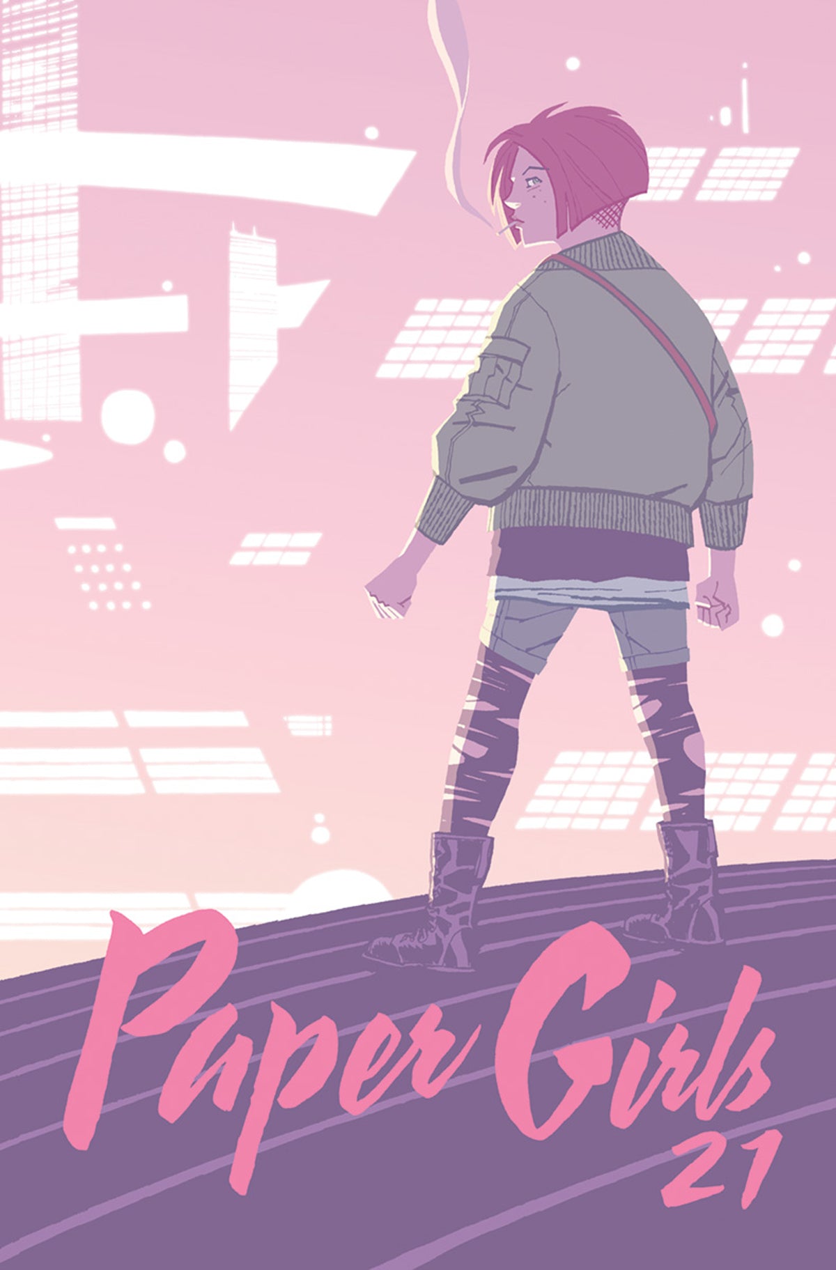 PAPER GIRLS #21 COVER