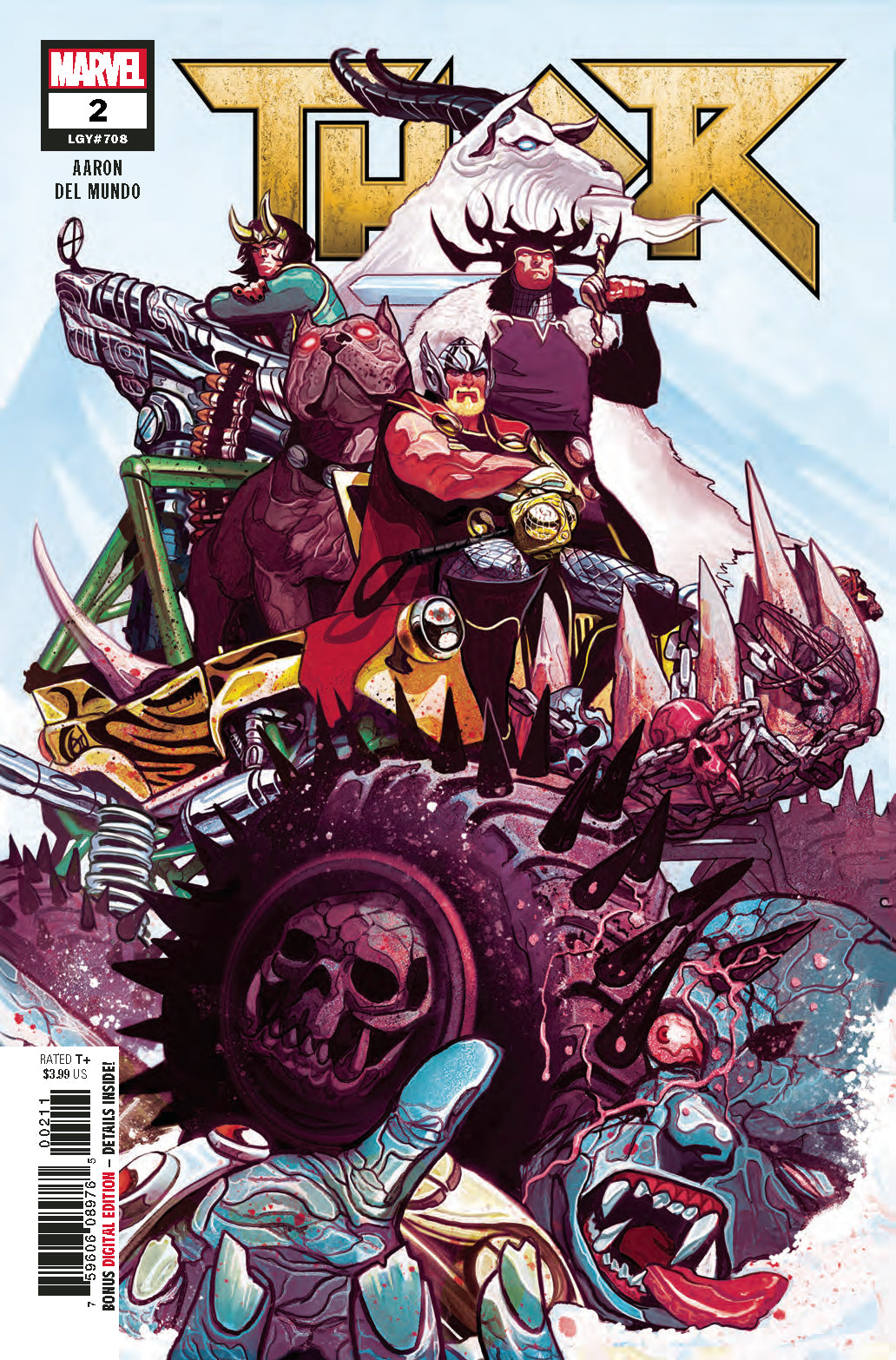 THOR #2 2018 COVER