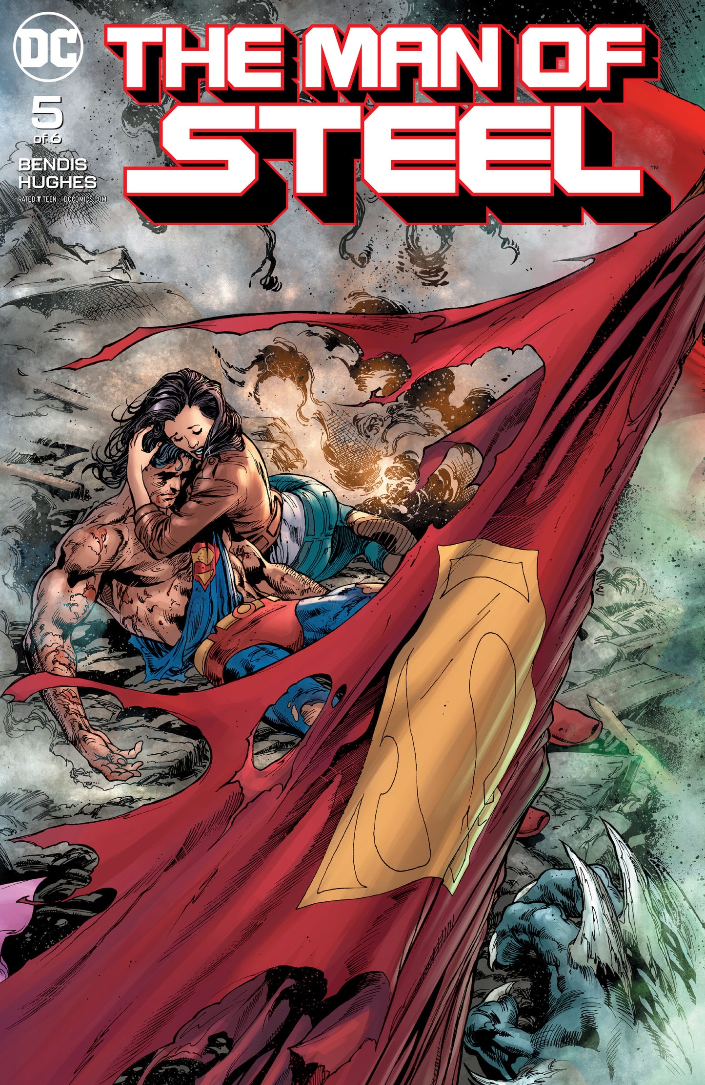 MAN OF STEEL #5 (OF 6) COVER
