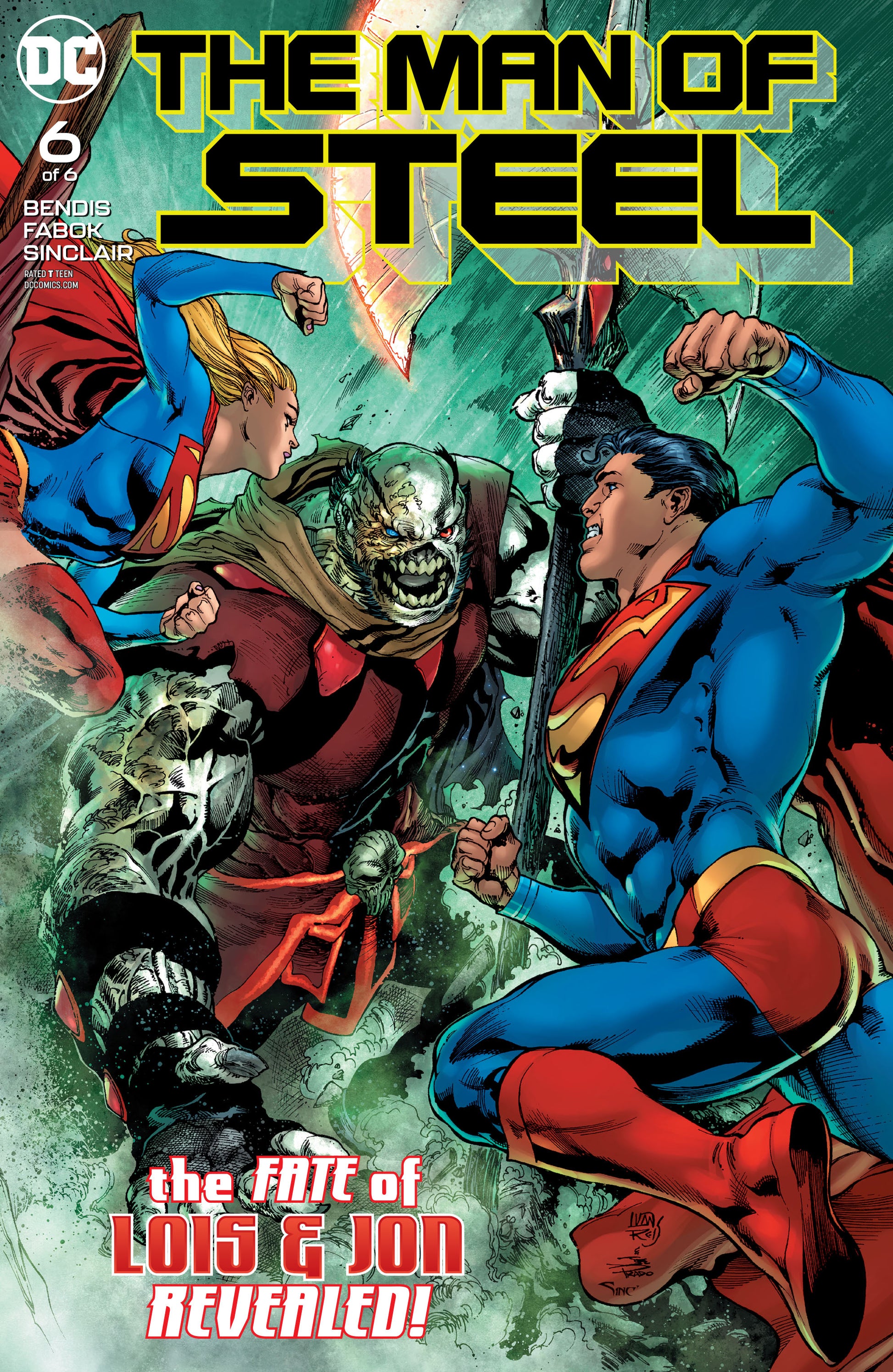 MAN OF STEEL #6 (OF 6) COVER