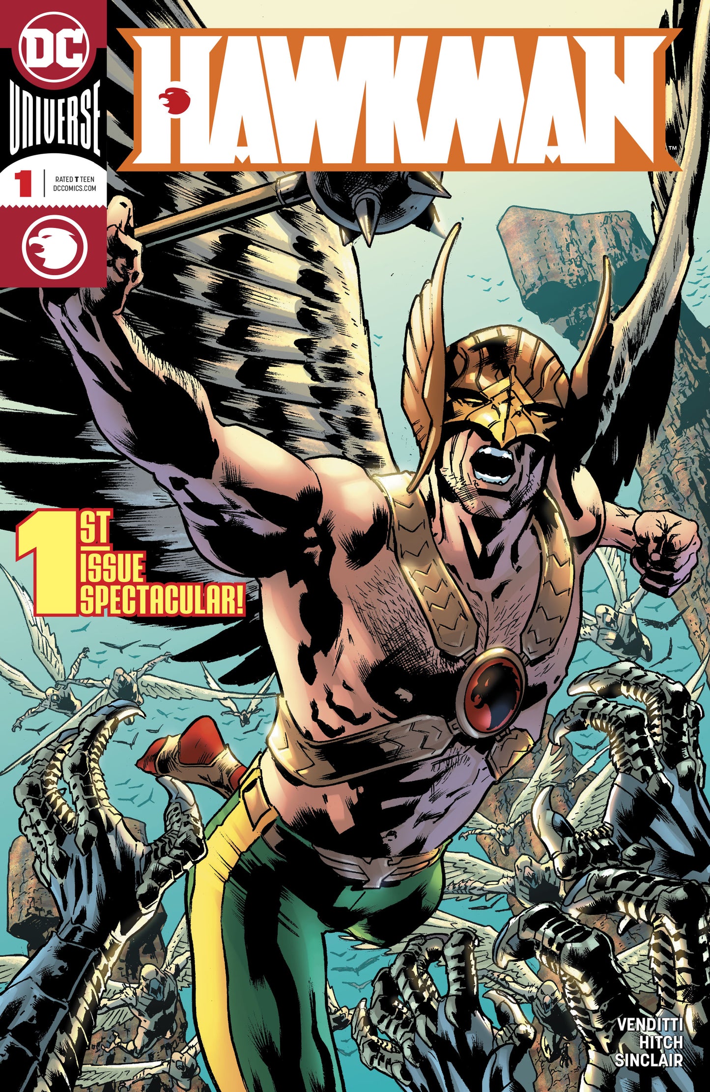 HAWKMAN #1 COVER
