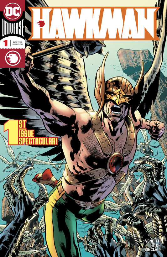 HAWKMAN #1 COVER