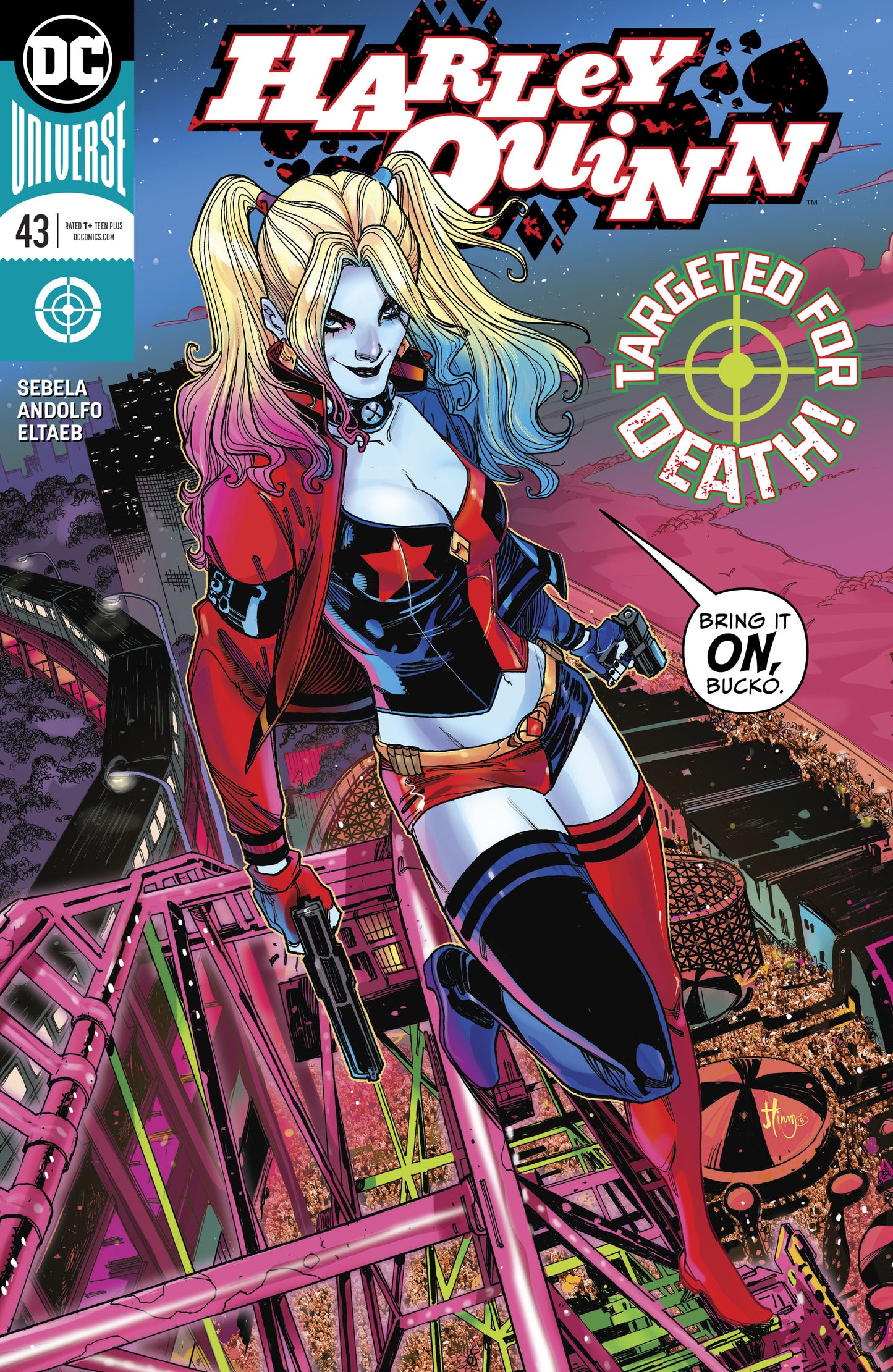 HARLEY QUINN #43 COVER