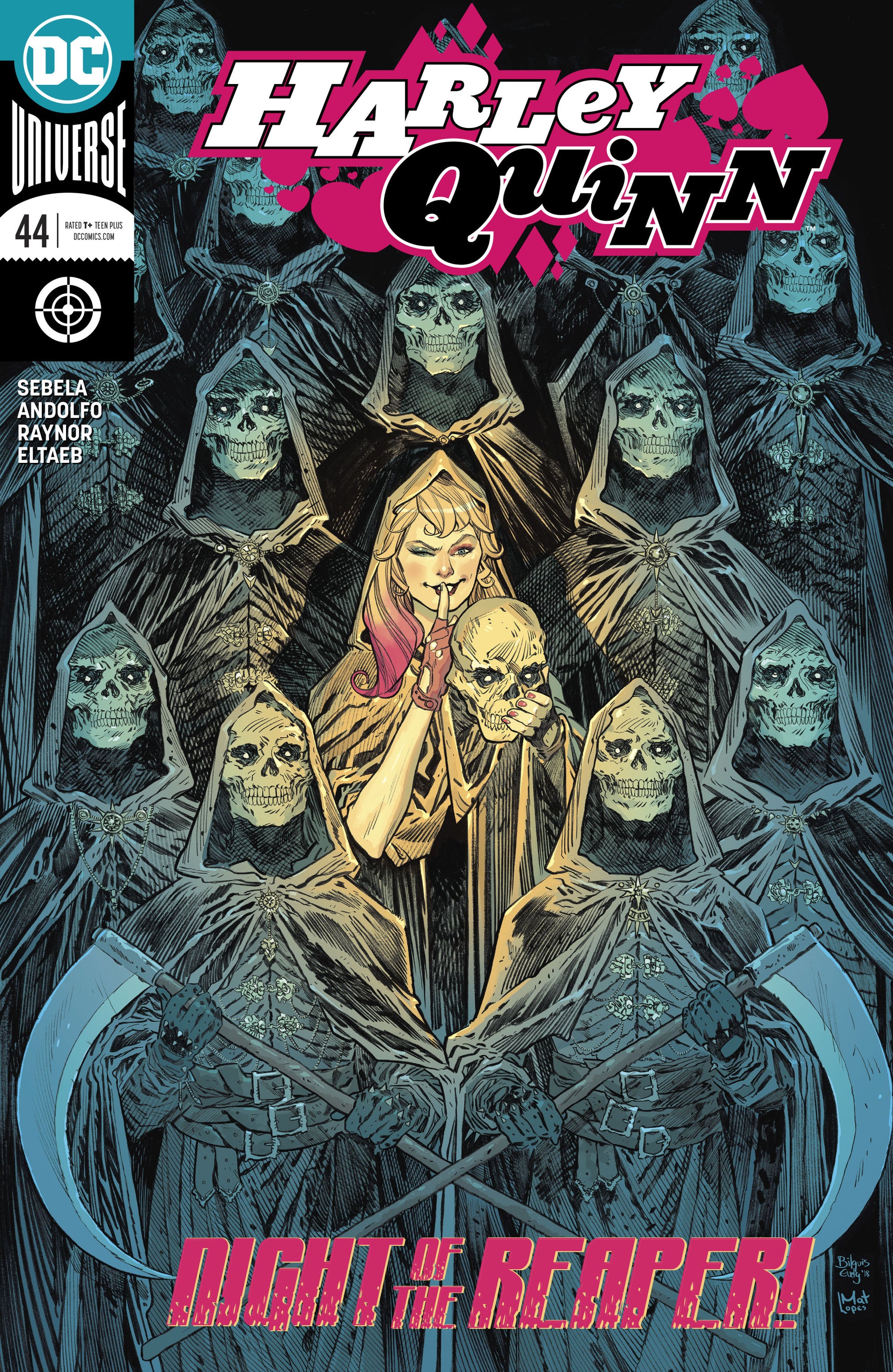 HARLEY QUINN #44  COVER