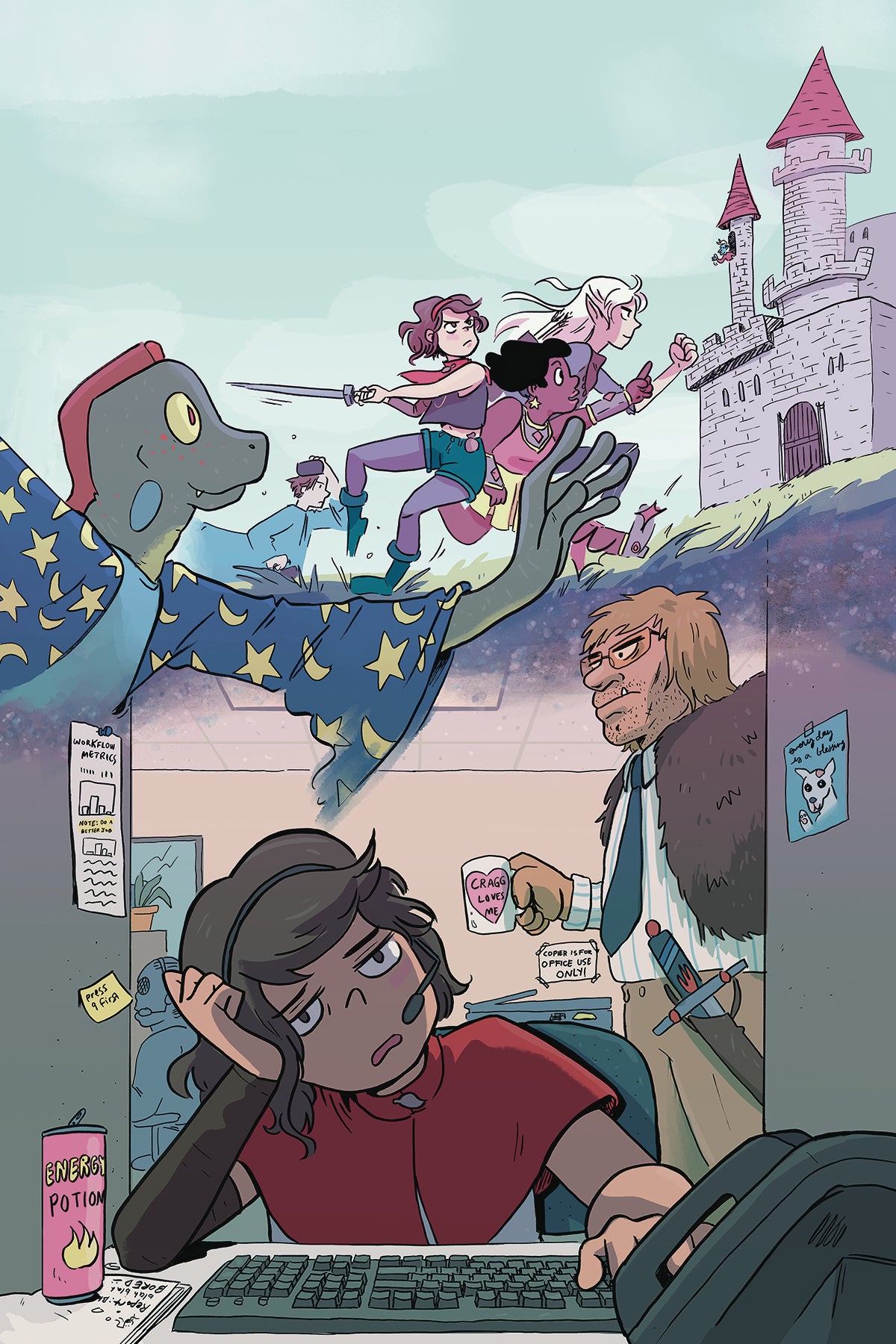 MODERN FANTASY #1 COVER