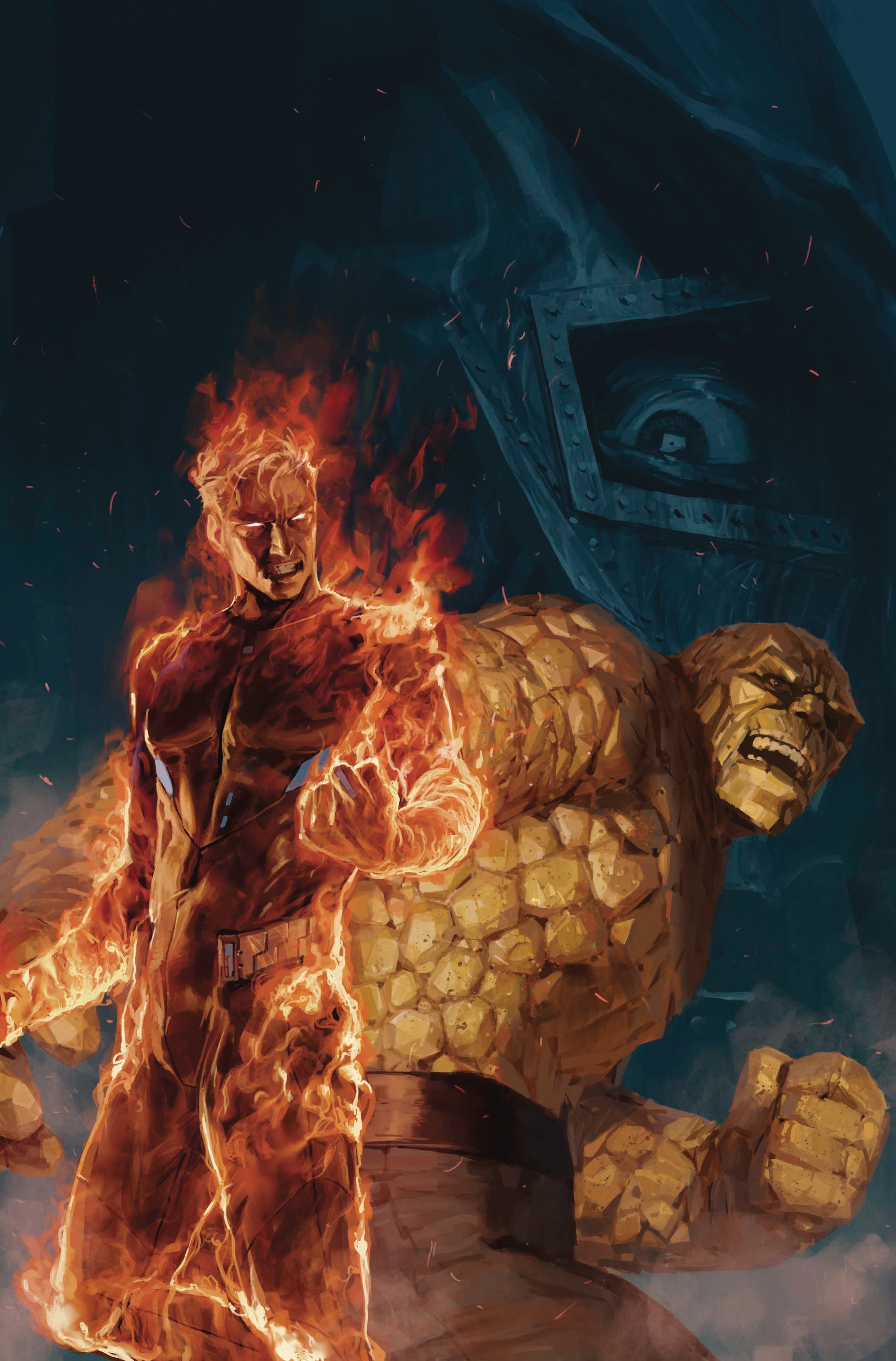 MARVEL TWO-IN-ONE ANNUAL #1 PARK VAR COVER