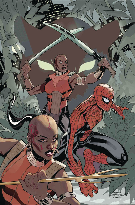 WAKANDA FOREVER AMAZING SPIDER-MAN #1 (OF 3) COVER