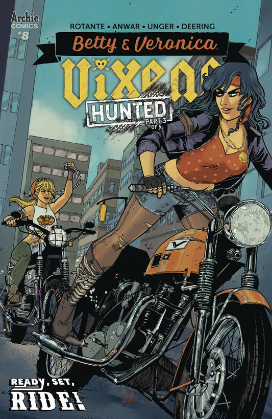 BETTY AND VERONICA VIXENS #8 (OF 10) CVR A ANWAR COVER
