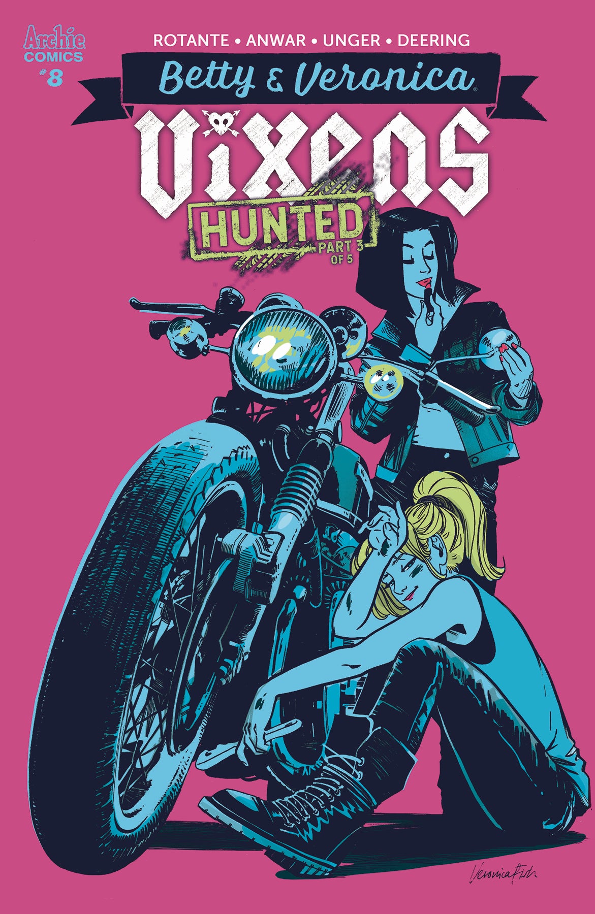 BETTY AND VERONICA VIXENS #8 (OF 10) CVR B FISH COVER