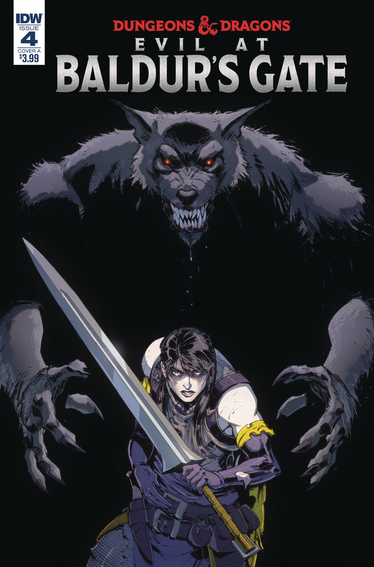DUNGEONS & DRAGONS EVIL AT BALDURS GATE #4 CVR A DUNBAR COVER